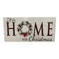Ill be home for Christmas,Christmas sign,12.5x6 inches,Wood sign,Christmas Decor,Wreath Supplies,Wreath Attachment,Wreath Sign,Christmas